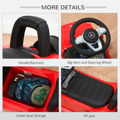 Benz G350 Kids Ride-On Car with Storage - Safe, Fun & Easy for Little Learners!