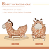 Plush Giraffe Rocking Horse with 32 Songs & Safety Belt – Fun for Kids!