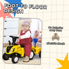 Adventure Awaits: HOMCOM Ride-On Tractor Toddler Walker & Slider for 12-36 Months