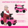 Mercedes-Benz G350 Kids Ride-On Stroller: 3-in-1 Fun & Safety in Pink!