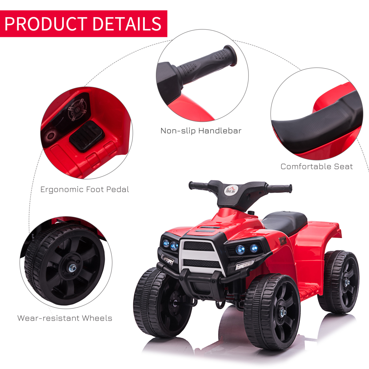 Vroom Kiddo: Electric ATV Ride-On Car for Toddlers - Fun & Safe Adventure!