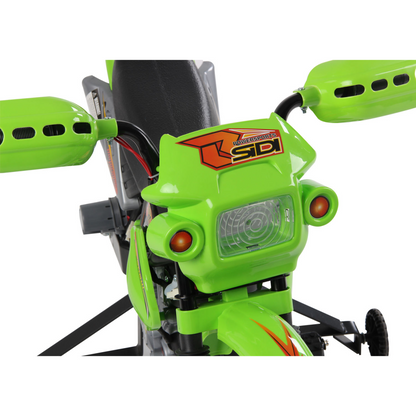 Green 6V Kids Electric Motorbike - Fun Ride-On for Ages 3-6 Years