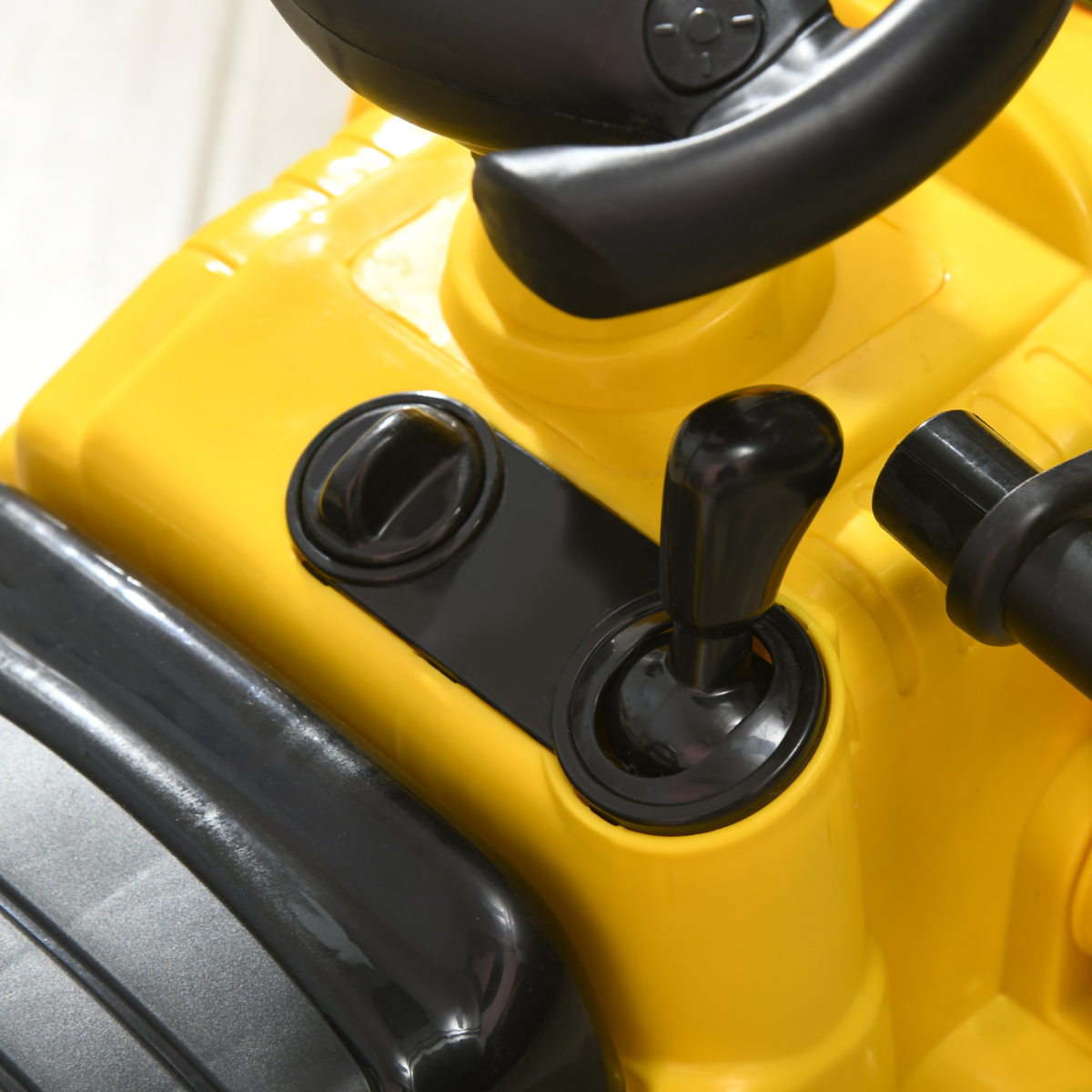 3-in-1 Ride-On Bulldozer Scooter & Storage Cart for Endless Fun!