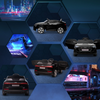 Licensed Audi E-tron 12V Kids Ride-On Car with Remote, Lights & Music - Black