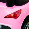 Stylish Pink Ride-On Car for Toddlers with Music, Lights & Storage