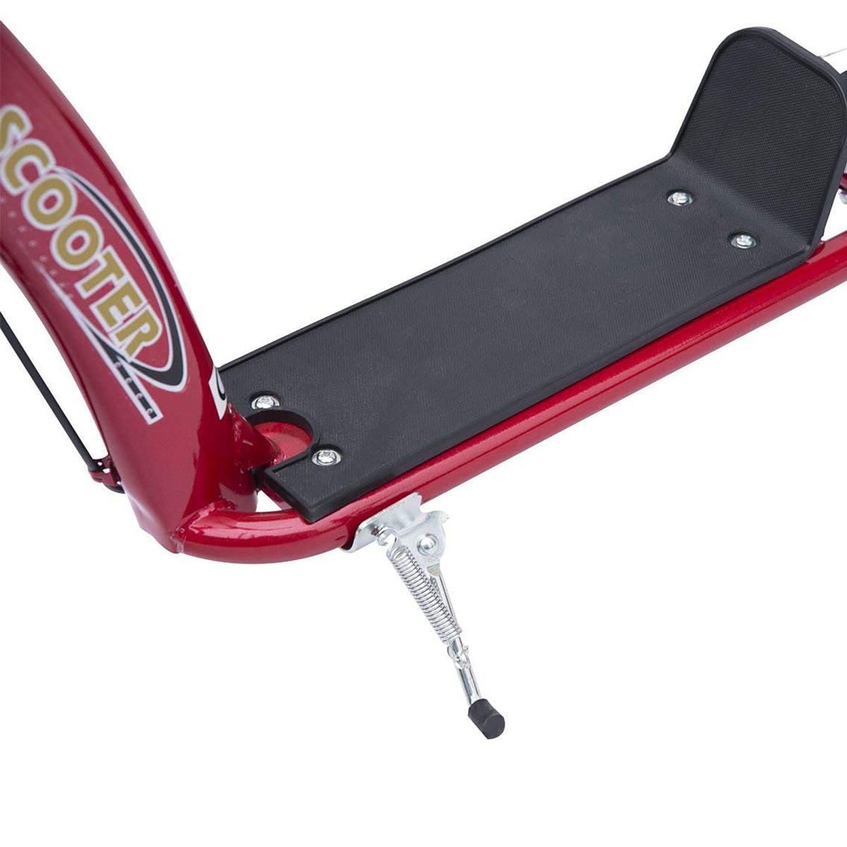 Red HOMCOM Kids Stunt Scooter with 12" EVA Tires - Adjustable & Safe Ride