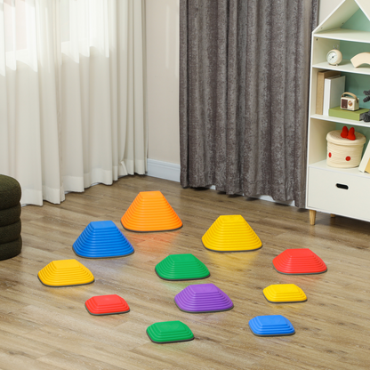 AIYAPLAY Balance Stepping Stones for Kids Indoor Outdoor Sensory Toy