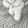 Kids Plush Ride-On Rocking Horse with Plush Toy Sound Handle Grip HOMCOM