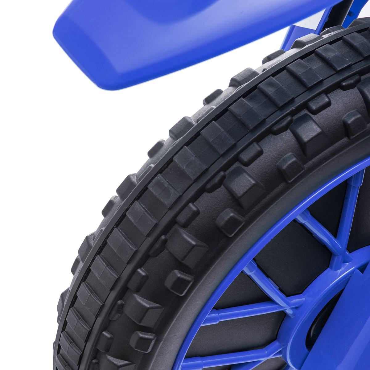 Kids 12V Electric Motorbike with Training Wheels - Safe & Fun Ride-On in Blue!