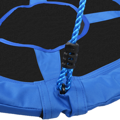 Round Swing Kids Game Spin Rope Playground Steel 100cm Playroom