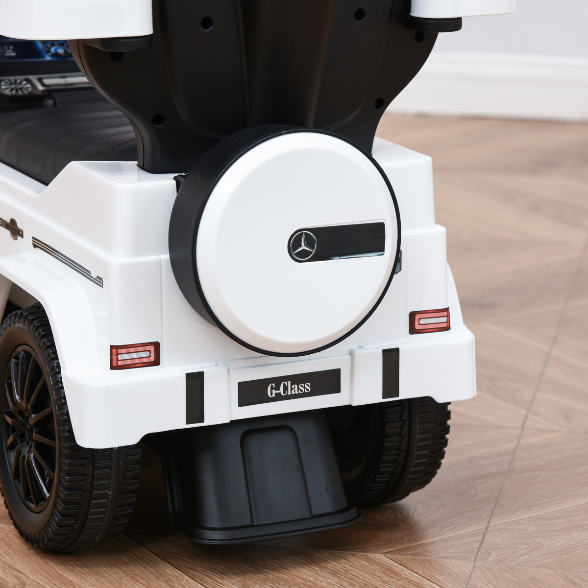 Mercedes-Benz G350 Ride-On Car & Slider Stroller for Kids – Fun & Safe Adventure
