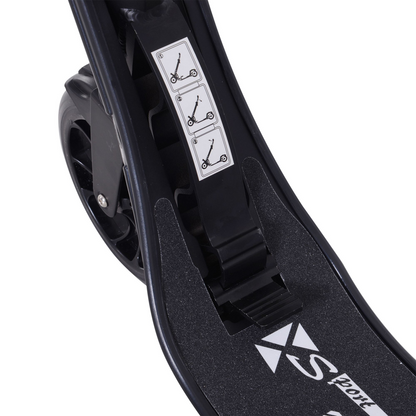 Ultra-Fold Adjustable Kick Scooter for Teens & Adults - Compact & Safe Riding