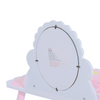 Enchanting Pink Kids Dressing Table Play Set with Stool & Mirror