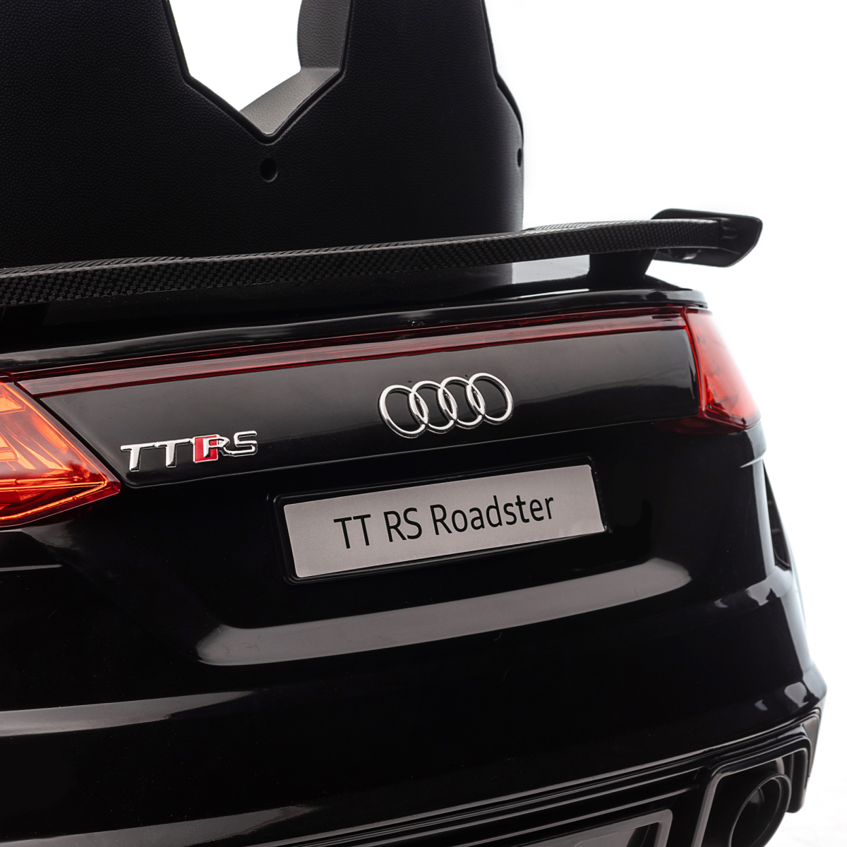 12V Battery Licensed Audi TT Ride On Car w/ Remote Headlight MP3 Black