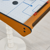 Mini Air Hockey Table: Fun Compact Game with Scoreboard & Two Pucks Included!