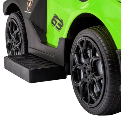 Lamborghini Essenza SCV12 2-in-1 Baby Ride-On & Push Car - Green Adventure!