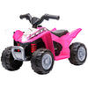 Honda Kids Electric Quad Bike - 6V ATV Ride-On for Ages 1.5-3, Pink