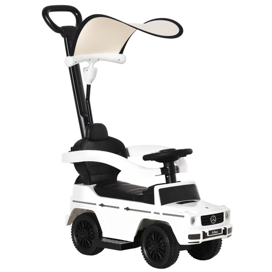 Mercedes-Benz G350 Ride-On Car & Slider Stroller for Kids – Fun & Safe Adventure