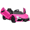 Lamborghini Revuelto Licensed Ride On Car, with Suspension, Pink