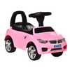 Stylish Pink Ride-On Car for Toddlers with Music, Lights & Storage