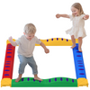12PCs Kids Balance Beam Stepping Stones with Non-Slip Foot Pads