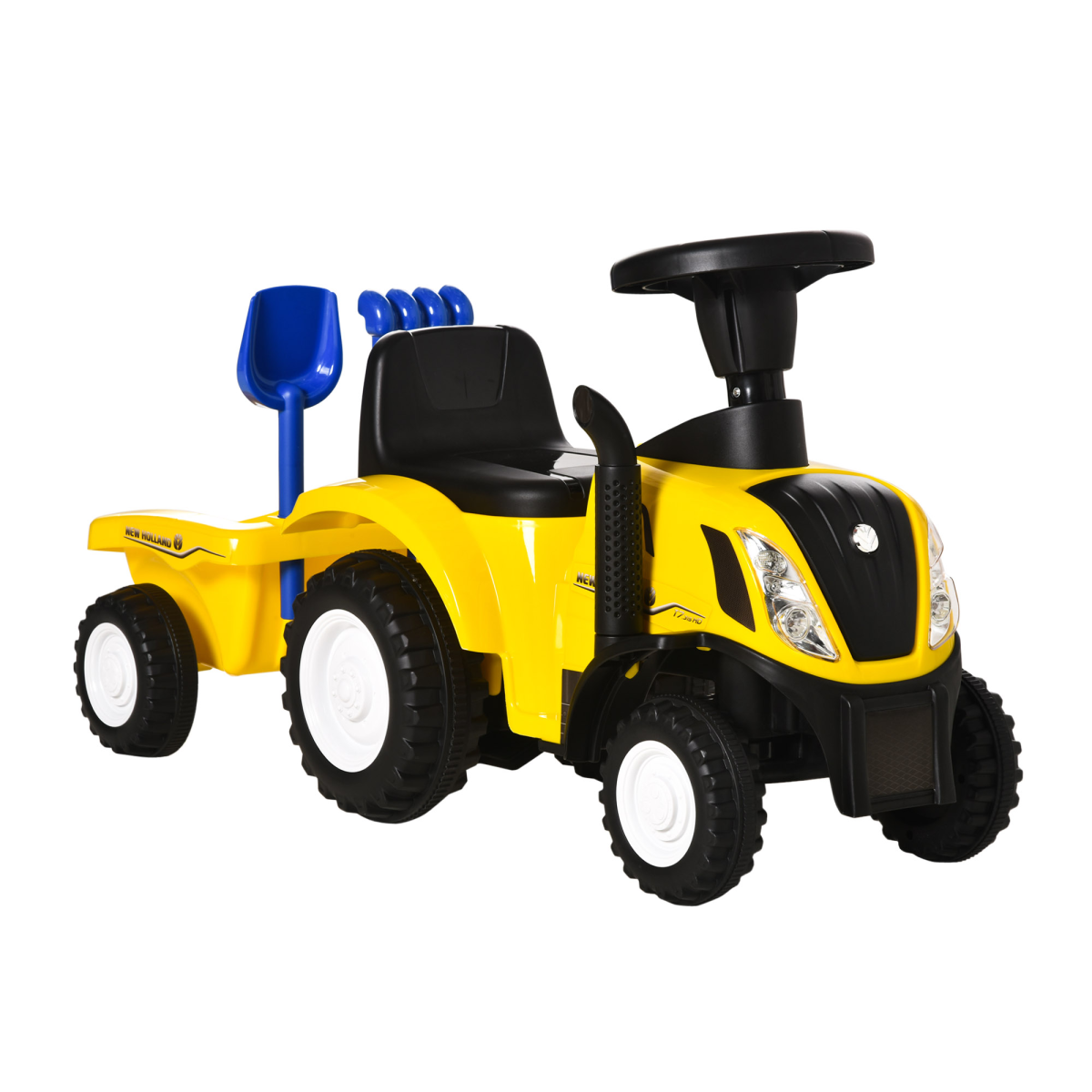 Adventure Awaits: HOMCOM Ride-On Tractor Toddler Walker & Slider for 12-36 Months