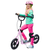 Adventure Awaits: HOMCOM Pink Push Scooter for Kids - Stunt Ready & Safe!