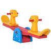 Kids Seesaw Safe Teeter Totter 2 Seats with Easy-Grip Handles
