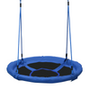 Round Swing Kids Game Spin Rope Playground Steel 100cm Playroom