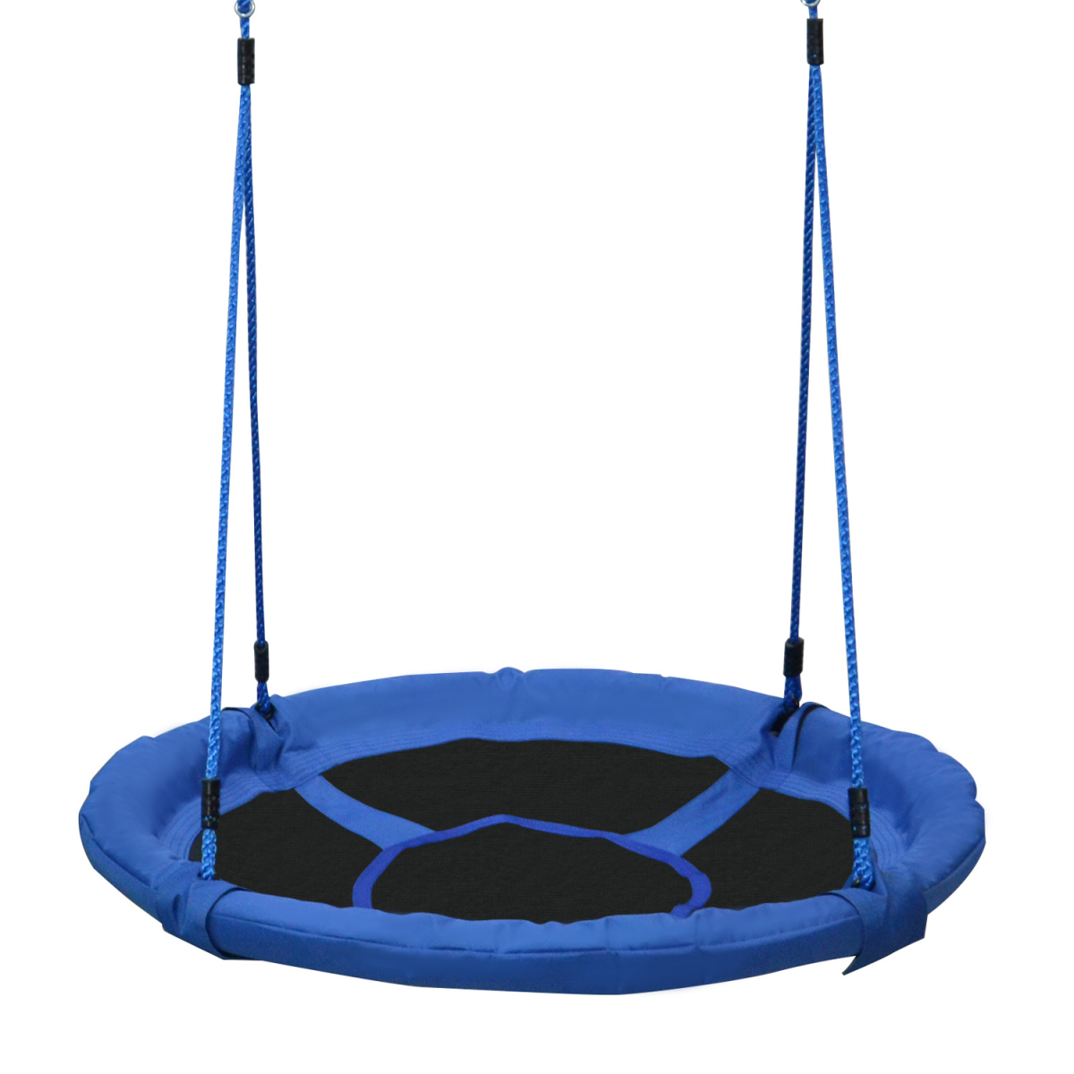 Round Swing Kids Game Spin Rope Playground Steel 100cm Playroom