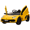 Lamborghini SVJ 12V Kids Ride-On Car with Lights & Music - Yellow Adventure!