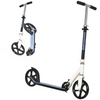 HOMCOM Foldable Kick Scooter - Adjustable Height for Kids, Lightweight Aluminum