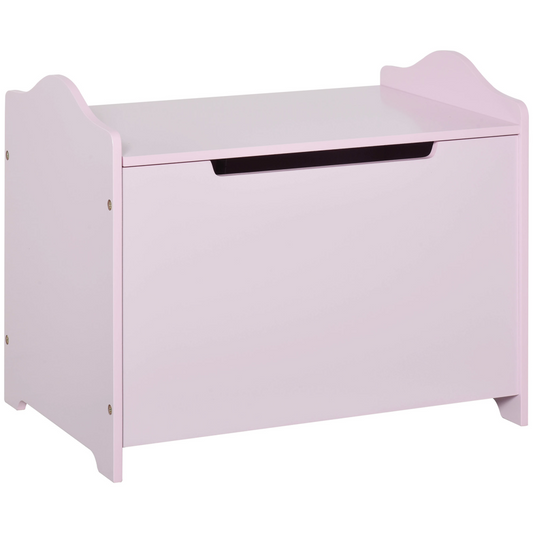 40x60cm Kids Storage Box Toy Organiser for Child 3 Yrs+ Bedroom Pink