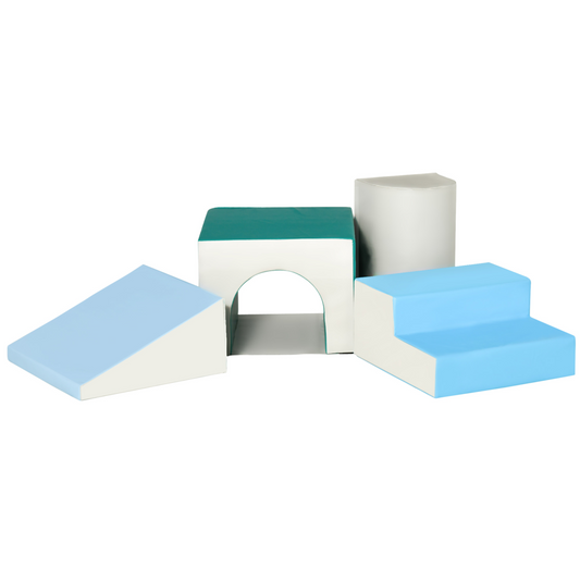 Soft Foam Climber Blocks Set for Toddlers - Safe Playtime Fun (Ages 1-3)