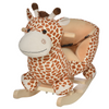 Plush Giraffe Rocking Horse with 32 Songs & Safety Belt – Fun for Kids!