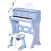 HOMCOM 37-Key Kids Piano Set with Microphone & Stool - Fun Educational Music Toy